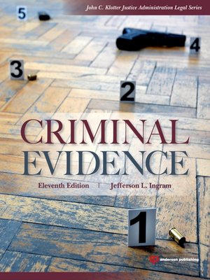 cover image of Criminal Evidence